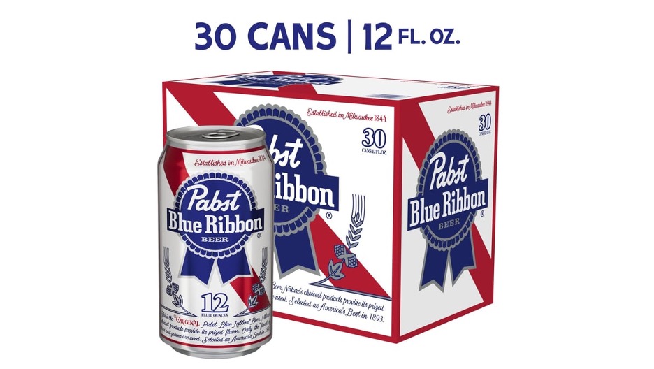 Pabst Blue Ribbon Lager 30 pack